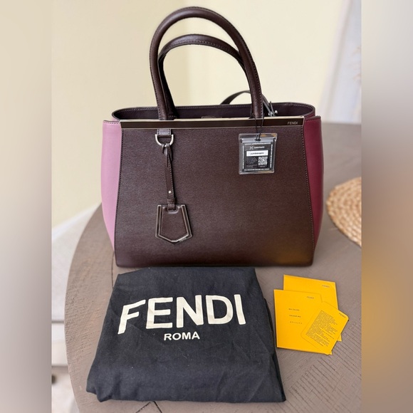 Fendi Handbags - Fendi Tri Color Handbag *RARE